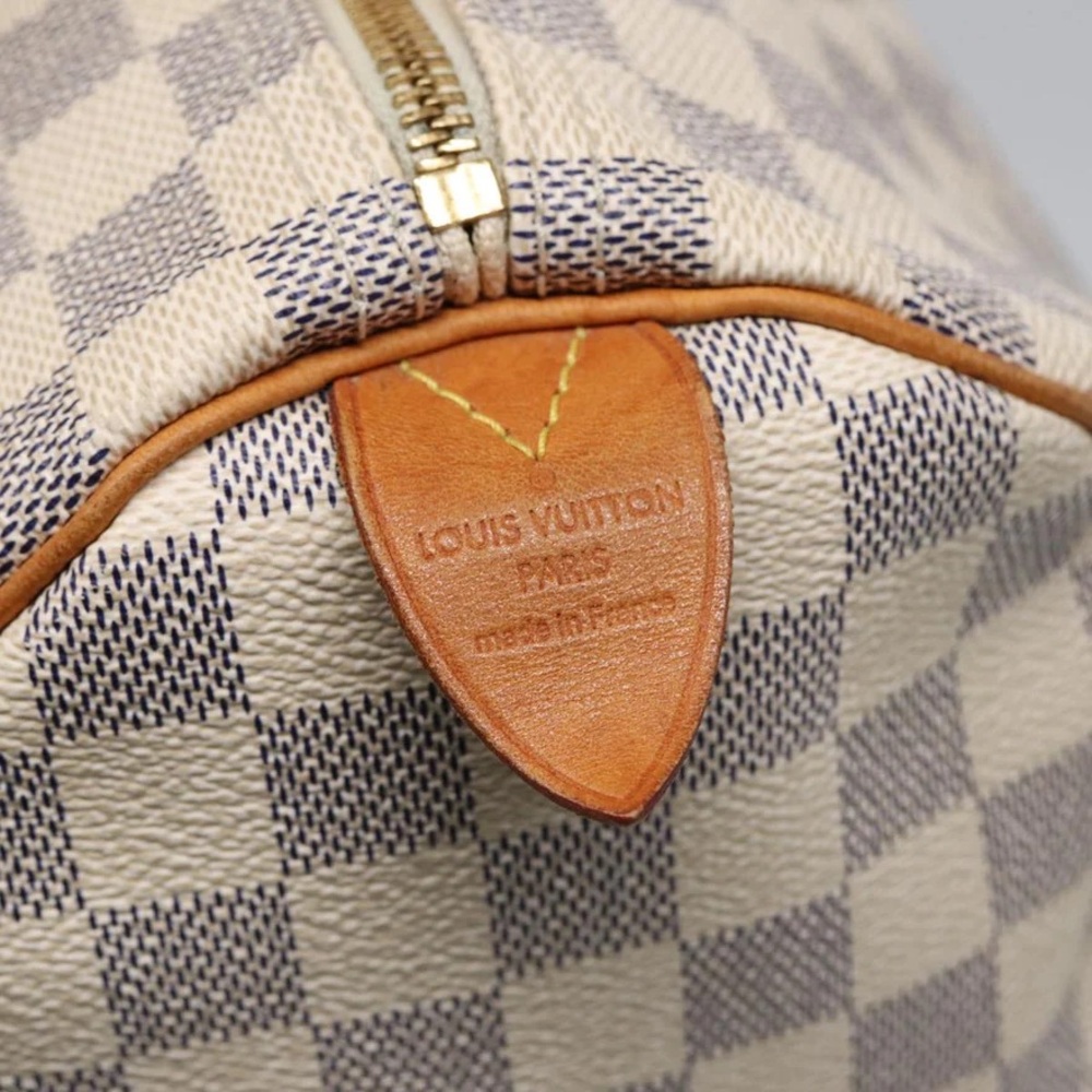 Vintage Louis Vuitton | Damier Azur Speedy 30 Boston Bag - Picture 4 of 15